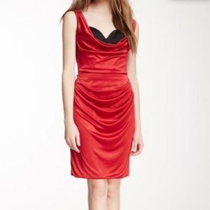 BCBG Max Azria Satin Corset dress szM